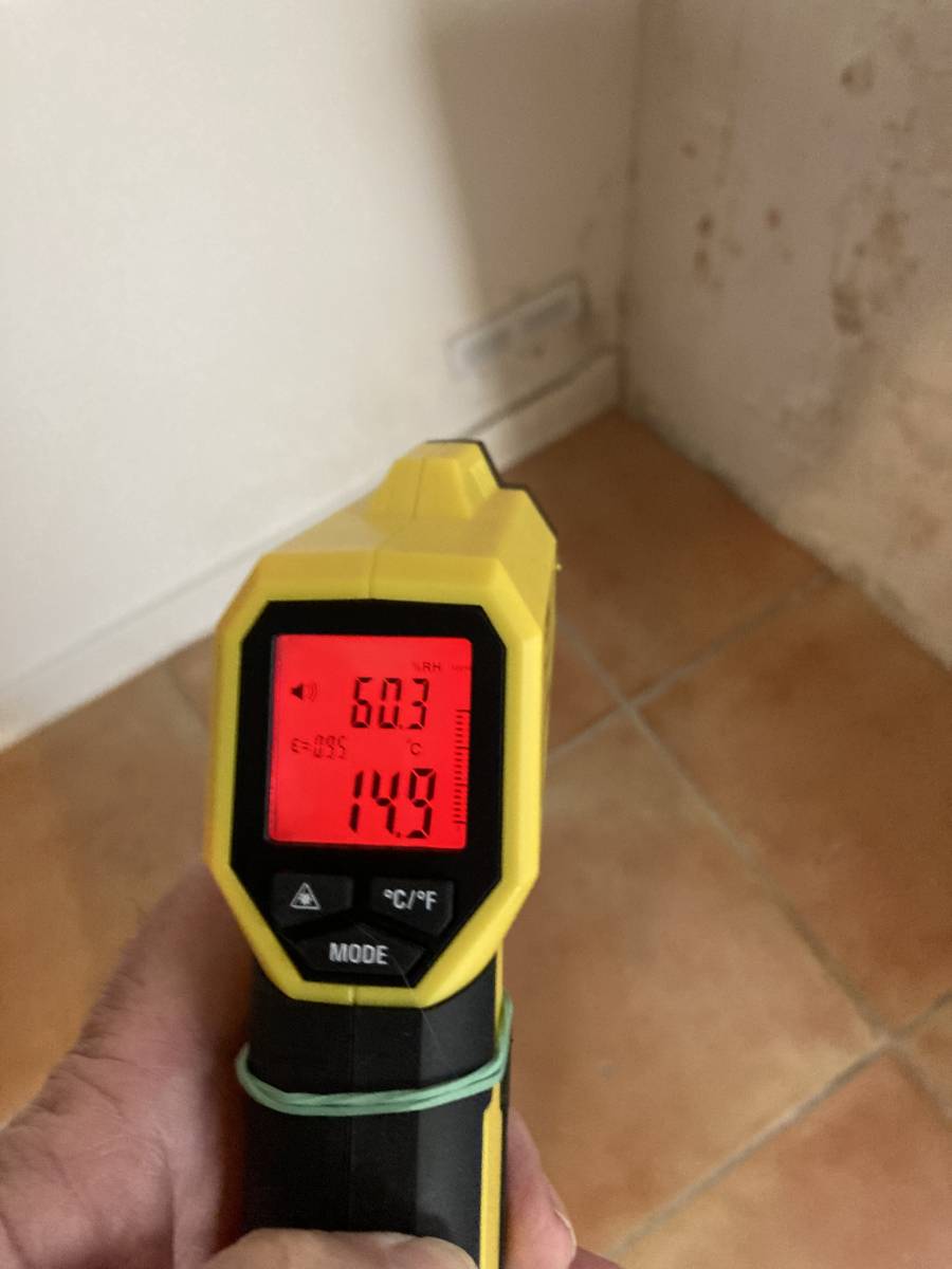 Problèmes d'humidité d'une maison à Béziers 34