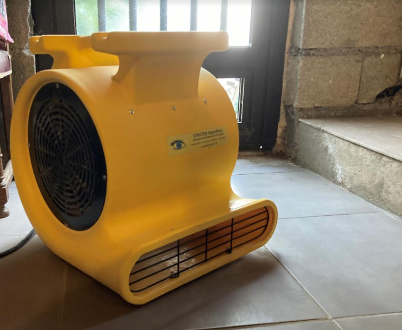 traitement de l'humidité par assèchement des murs 